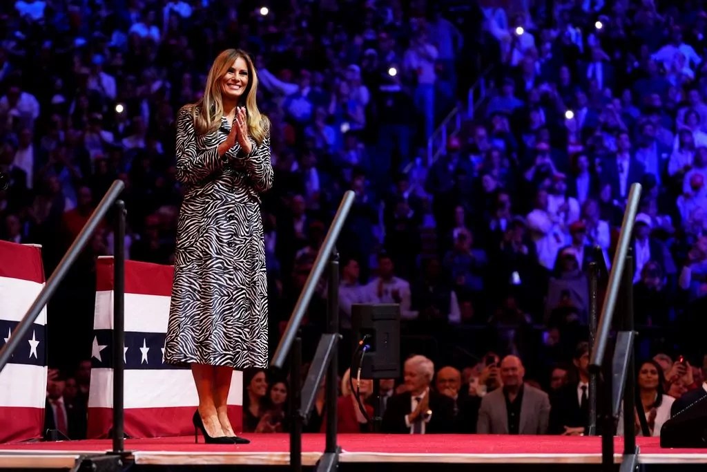 Melania Trump says NYC needs its ‘magic back’ in rare campaign appearance with husband