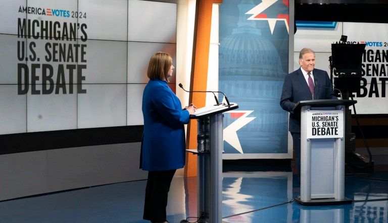Second Michigan Senate debate takeaways: ‘Own your record,’ boogeyman DeVos, and abortion