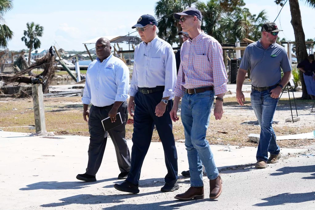 WATCH LIVE: Biden delivers remarks on Hurricane Milton from Tampa
