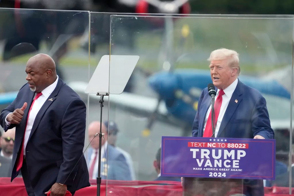North Carolina split-ticket voters spare Trump from Mark Robinson scandal