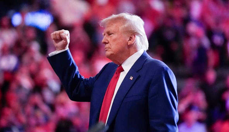 Trump revels in showman roots with hometown rally at Madison Square Garden