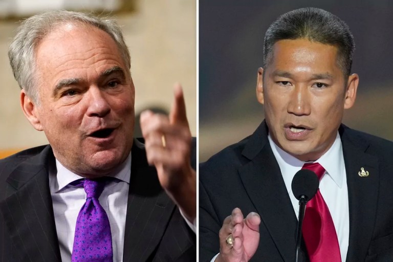 Tim Kaine defeats Trump-backed Hung Cao to win reelection in Virginia Senate race