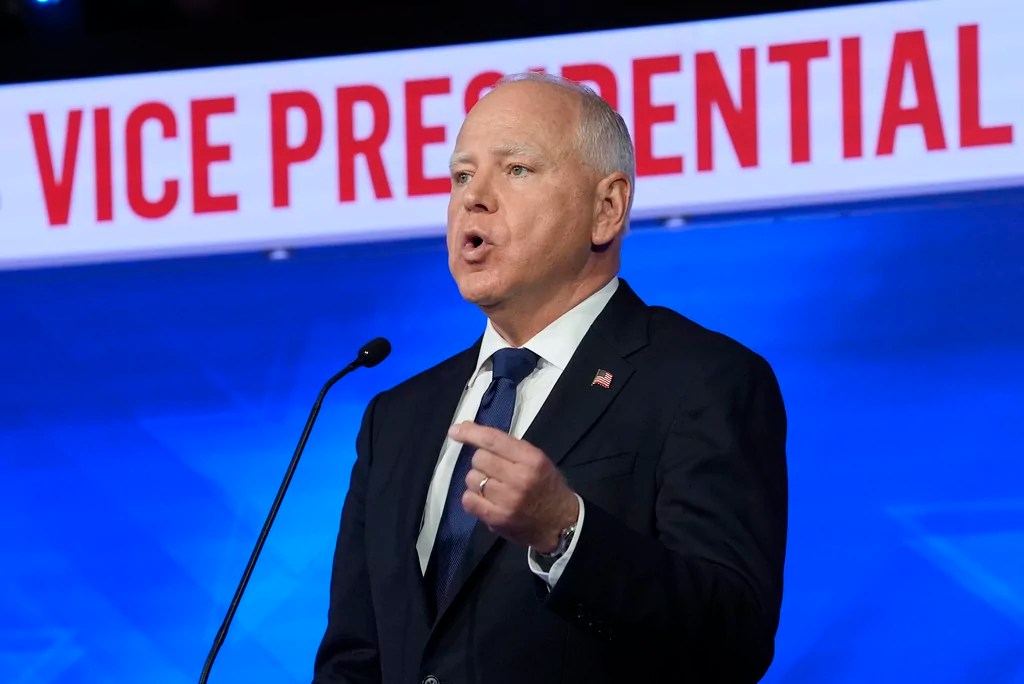 Walz praises Harris as ‘steady’ compared to ‘fickle’ Trump at vice presidential debate