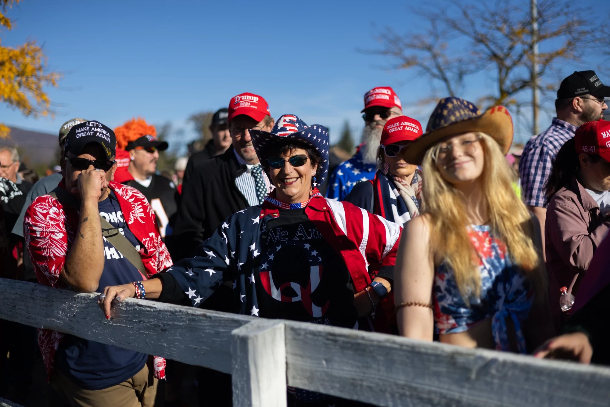 Die-hard Trump supporters question whether Virginia can turn red
