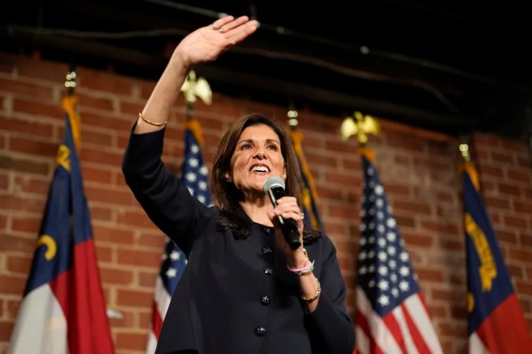 Haley didn’t stump with Trump but pleads with voters to show up for him