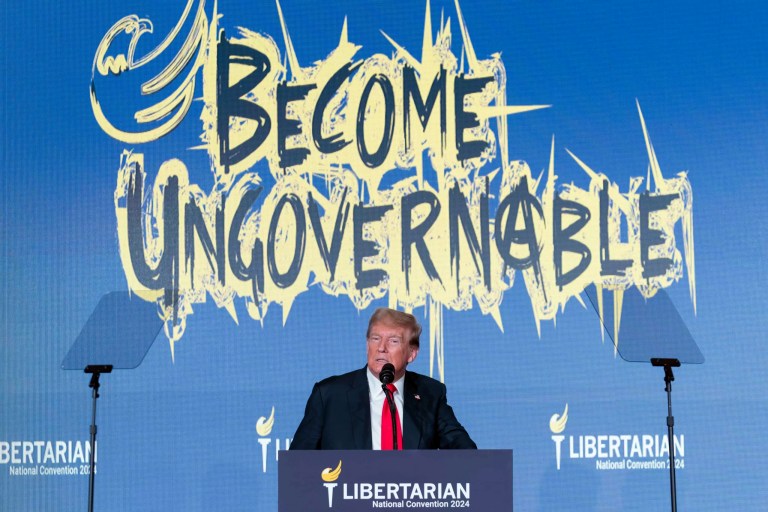 Libertarians turned out for Trump
