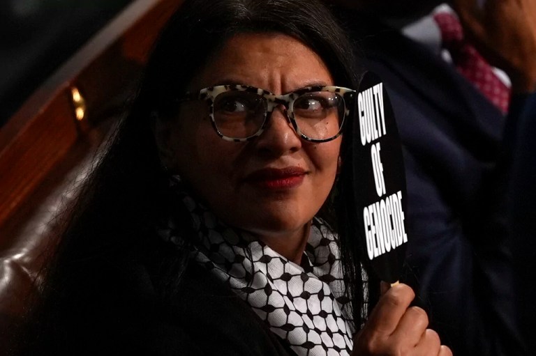 Tlaib spurns Harris endorsement at Detroit UAW rally