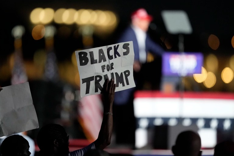 Vote for the candidate who respects black voters