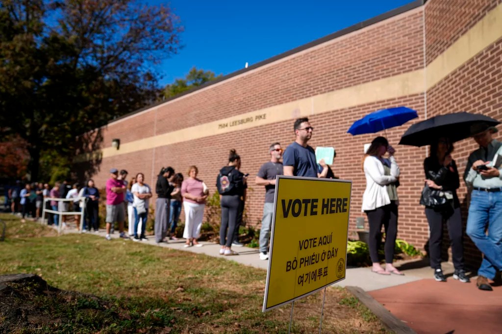 Rural and suburban swing counties swung to the right