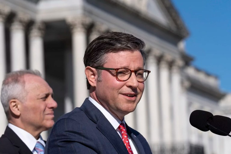 Johnson clarifies stance on House transgender bathroom debate: ‘A man is a man’