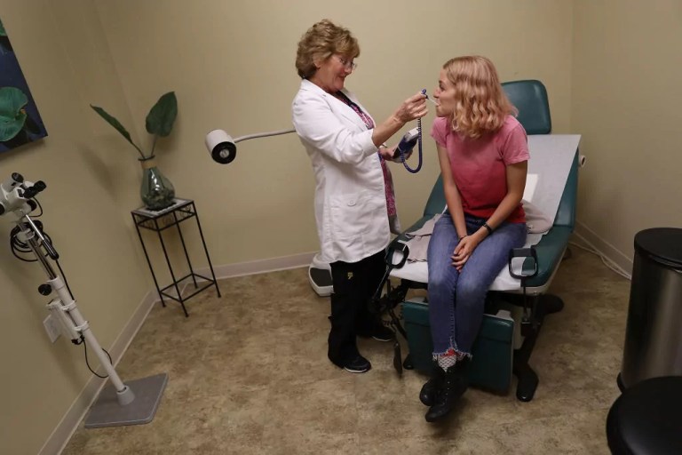 Large exodus from states with abortion bans, data show