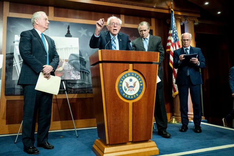 White House urges Democrats to sink Bernie Sanders’s effort to block US arms to Israel