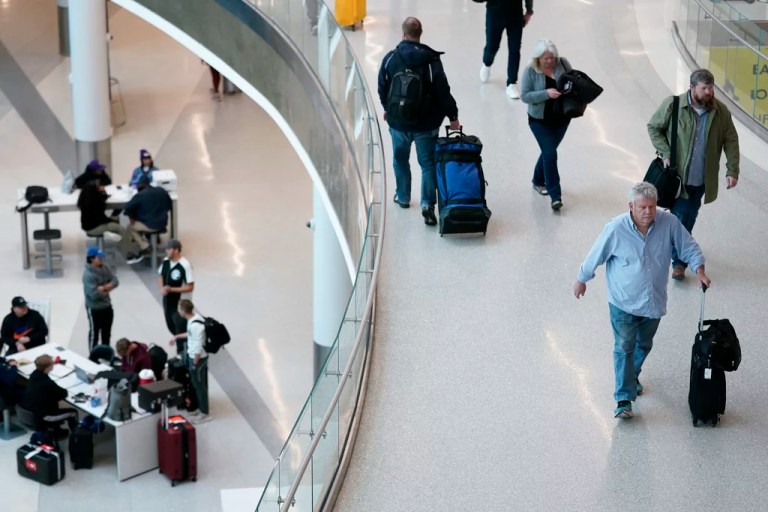 Charlotte Douglas airport workers strike ahead of anticipated record Thanksgiving travel
