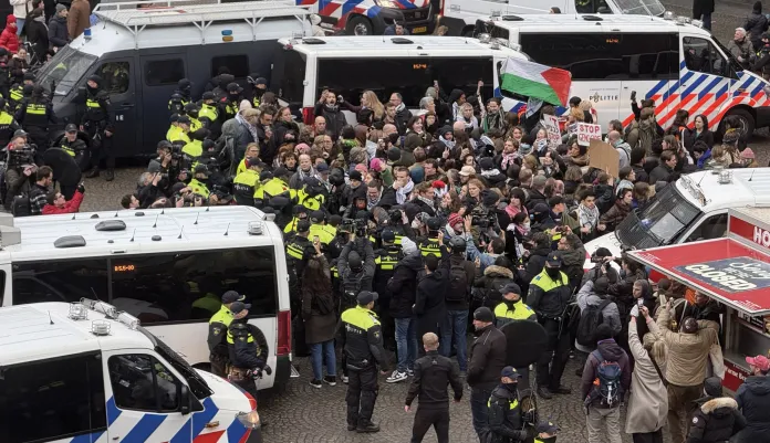 Once again, in hiding in Amsterdam