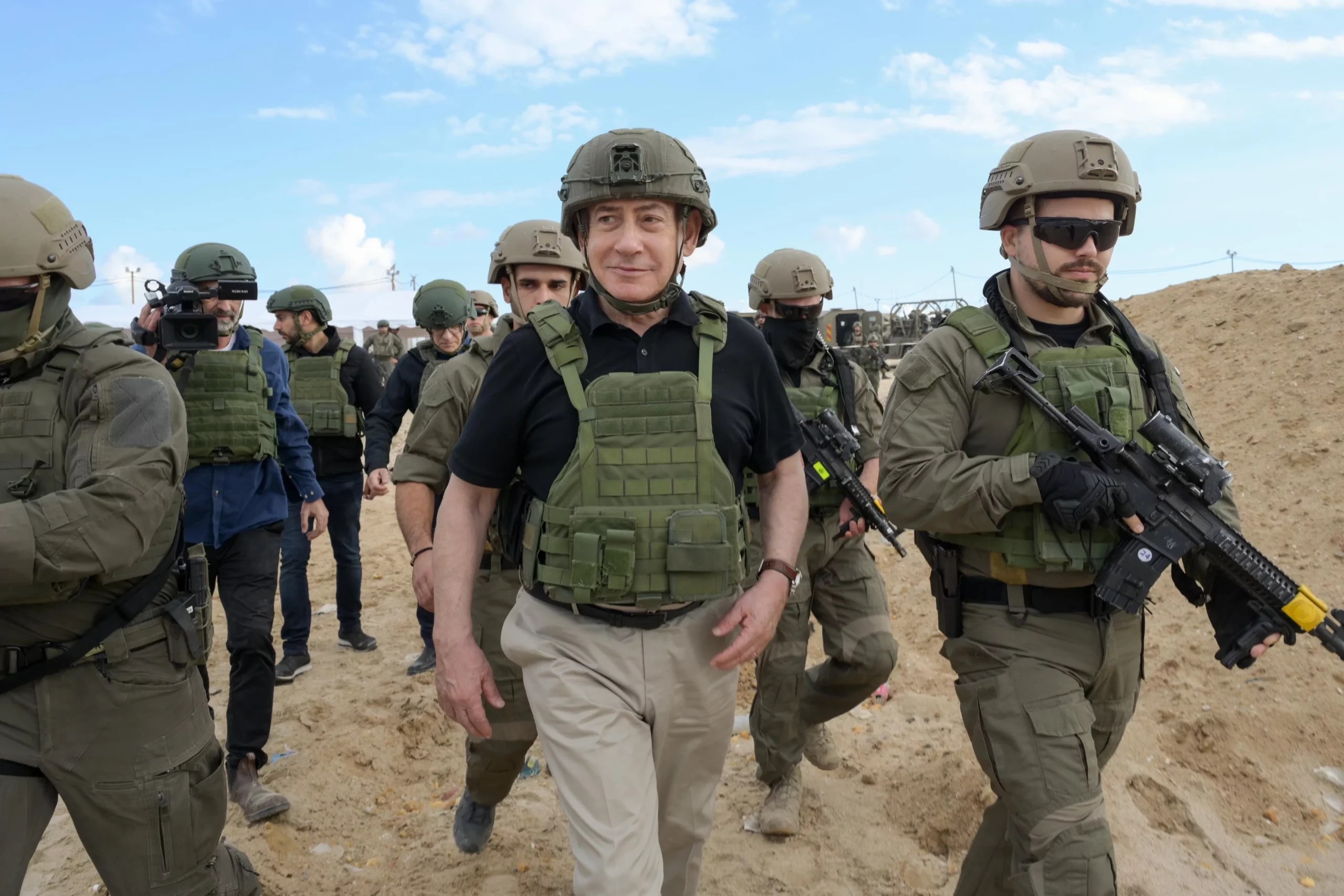 Netanyahu addresses Hamas from inside Gaza: ‘We will pursue you and we will find you’