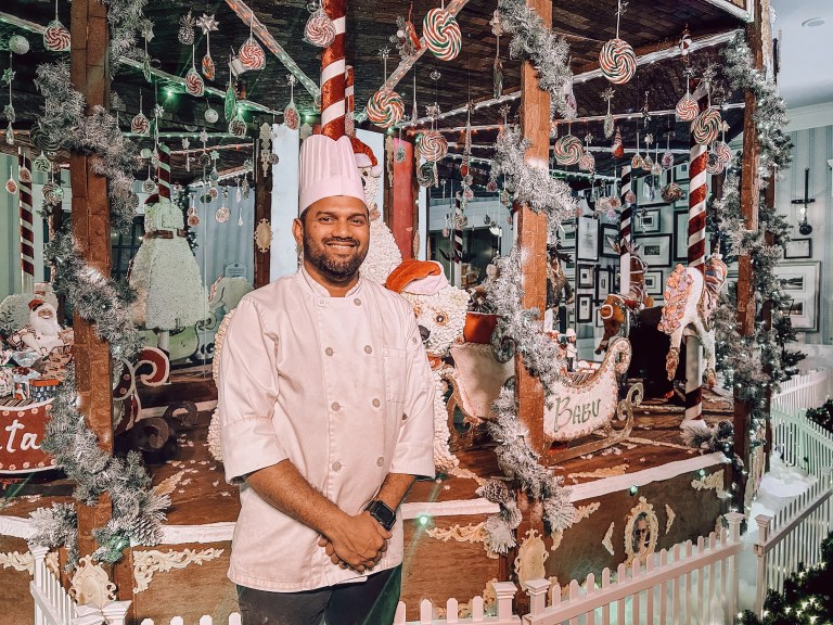 The American tradition of the gingerbread house comes alive in Bedford