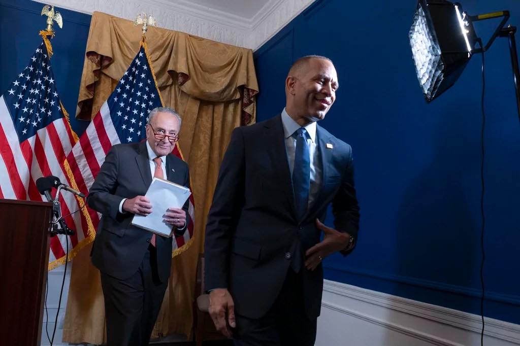 Schumer and Jeffries ask Johnson and Thune for meeting to address healthcare funding