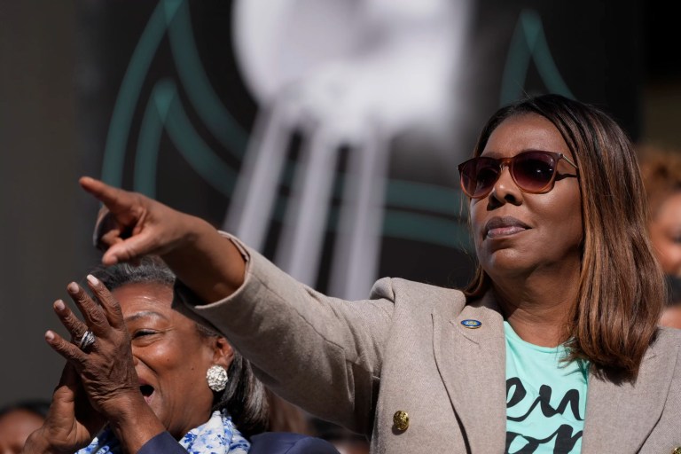 New York attorney general ‘prepared to fight back’ amid unexpected Trump victory