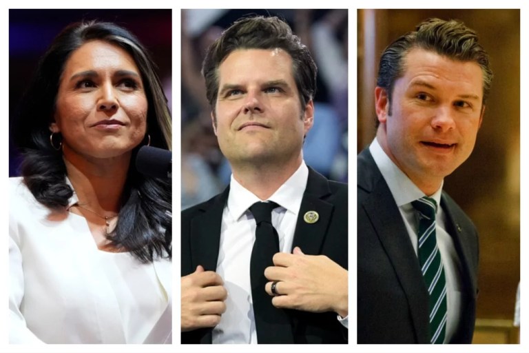 This is what draining the swamp looks like