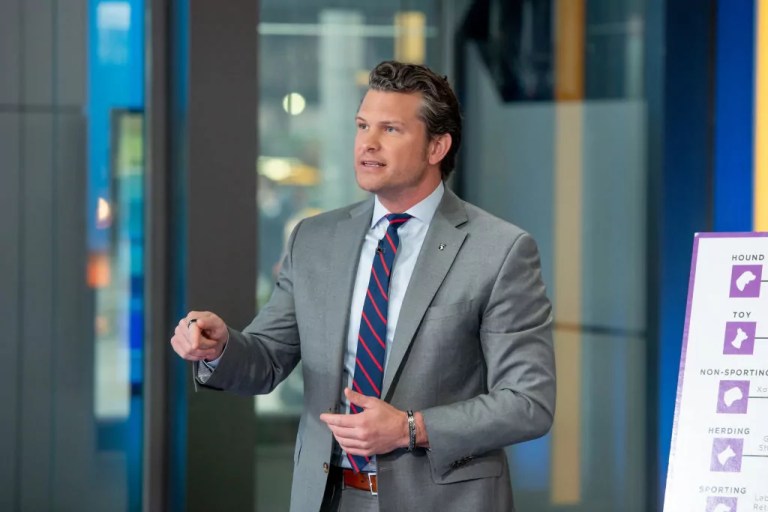 Trump’s defense pick Pete Hegseth defends himself from white supremacist accusations