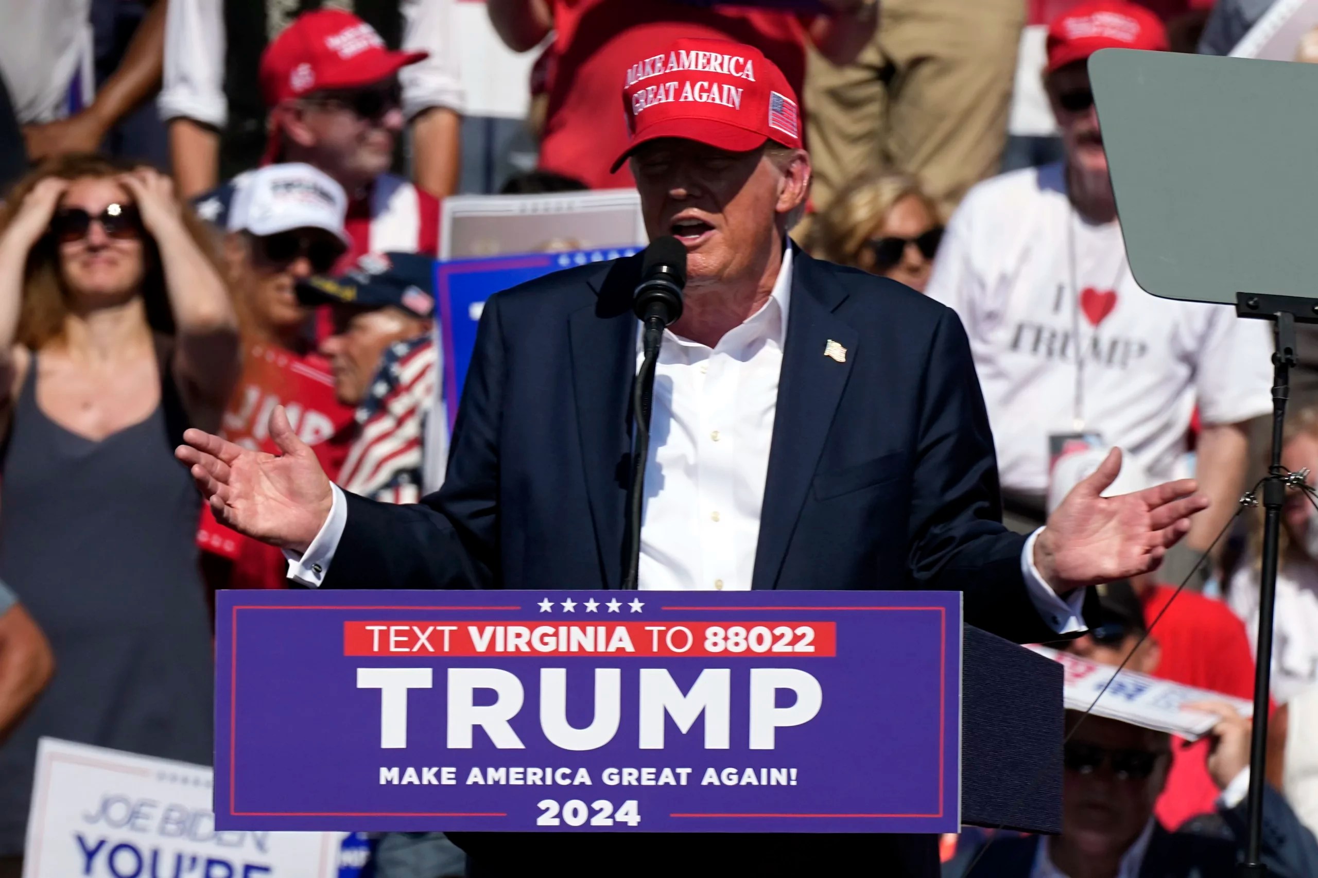 Trump has ‘momentum’ in Virginia, gaining on Harris