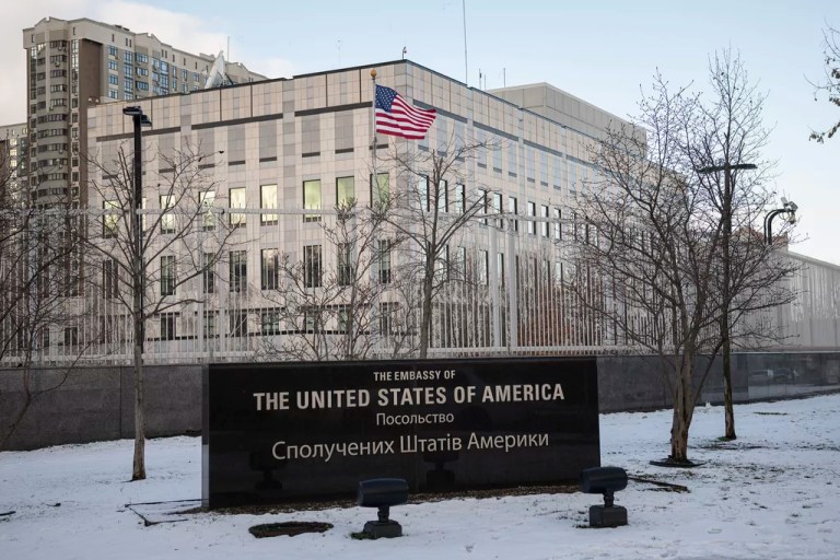 US Embassy in Kyiv shuttered due to threat of ‘significant’ attack in Ukraine
