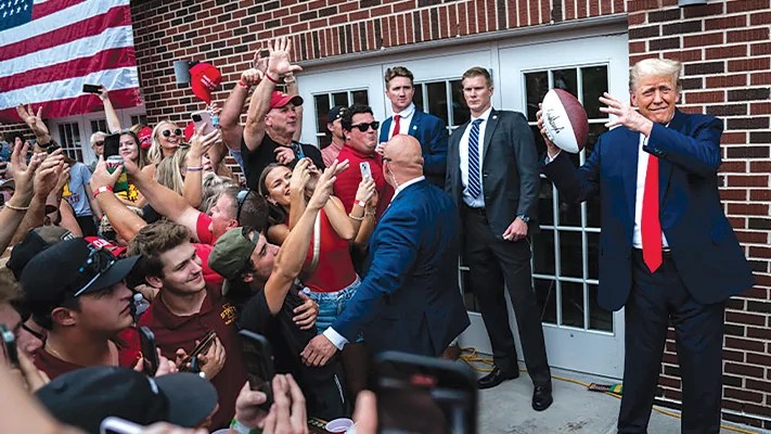 The youth are feeling Trumpy