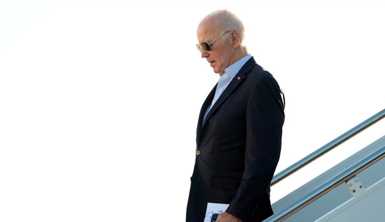 Democrats fume at Biden after crushing Harris defeat