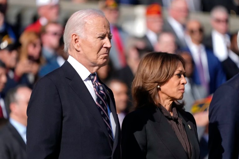 Biden and Harris unite for final White House Christmas tree lighting amid backlash