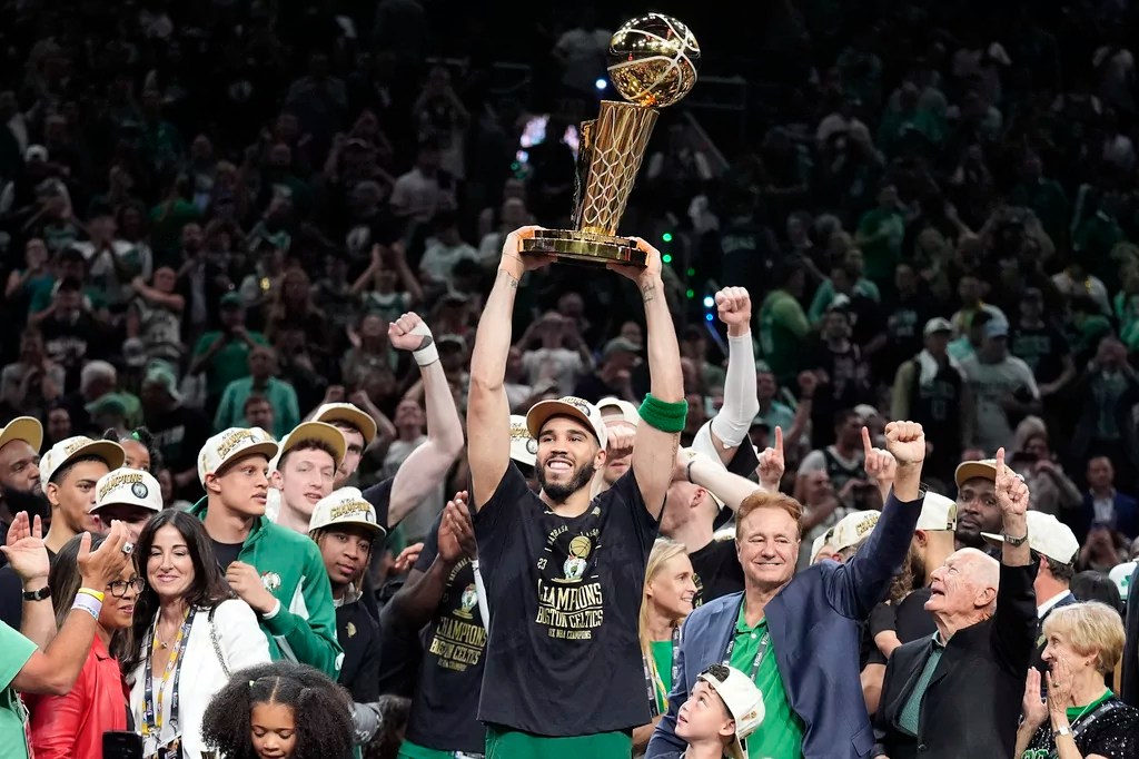 WATCH LIVE: Biden hosts NBA champions Boston Celtics at White House