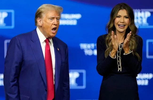 Trump announces Kristi Noem as Department of Homeland Security secretary