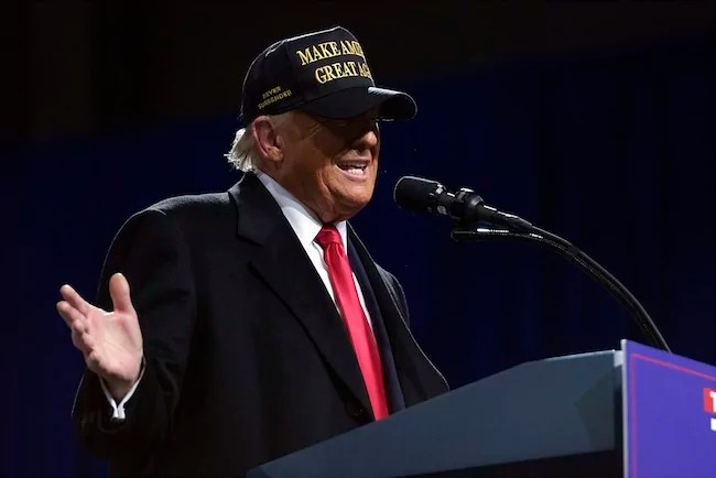 Trump unfiltered in final moments of campaign