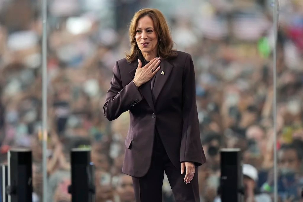 Harris concludes concession speech