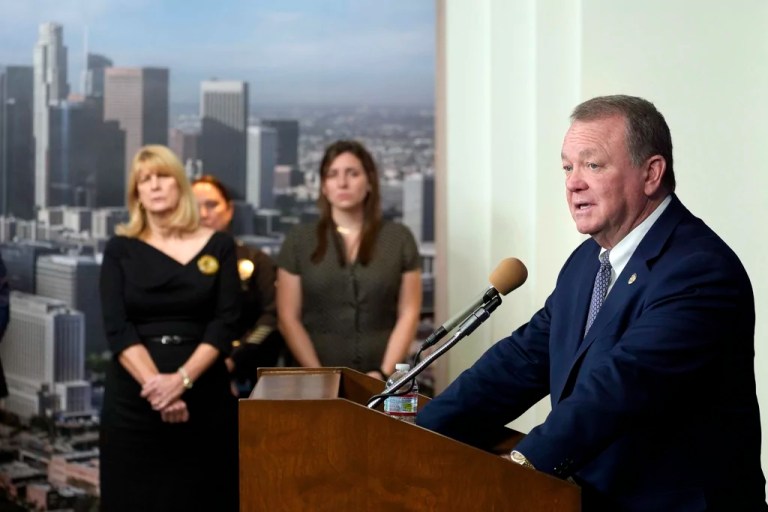 New LA police chief sworn in as one of the highest-paid chiefs in the US