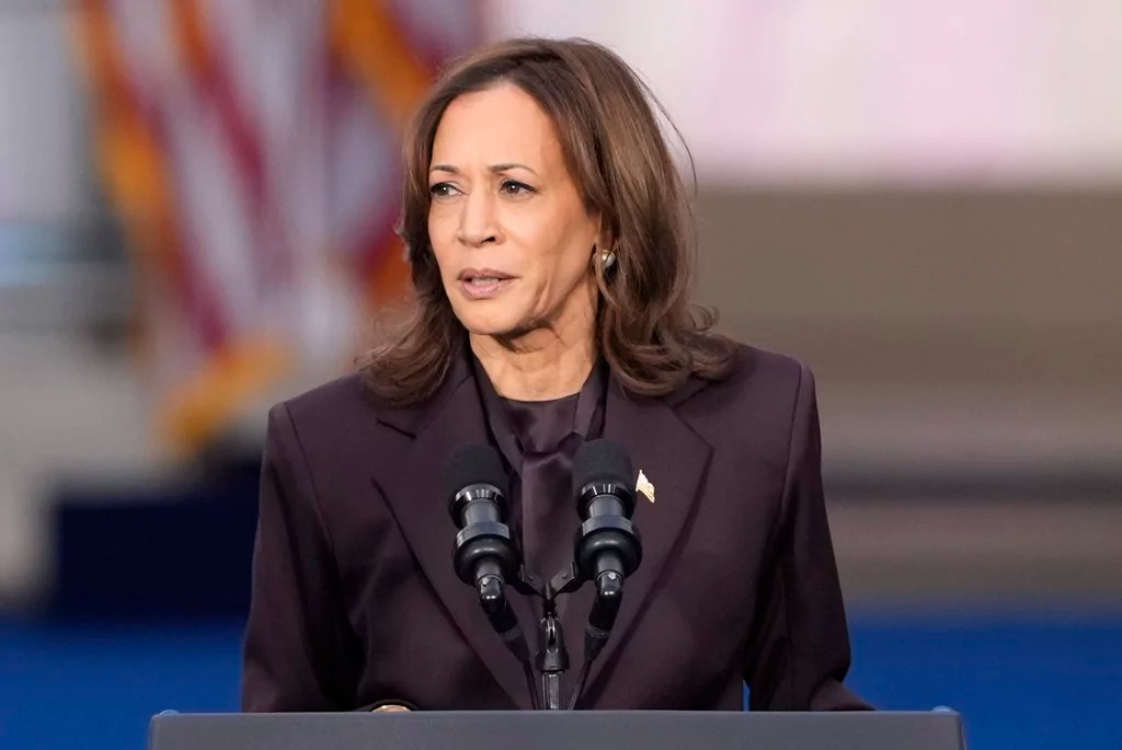 Harris is burdened by what has been after all