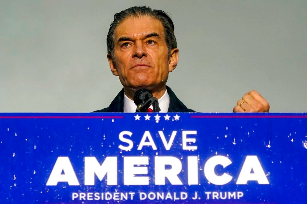 WATCH LIVE: Trump swears in Dr. Oz to lead Centers for Medicare and Medicaid Services