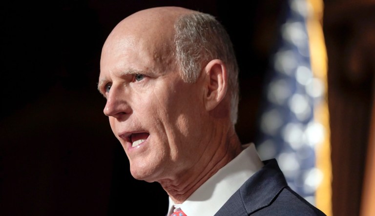 Rick Scott gets his post-McConnell moment