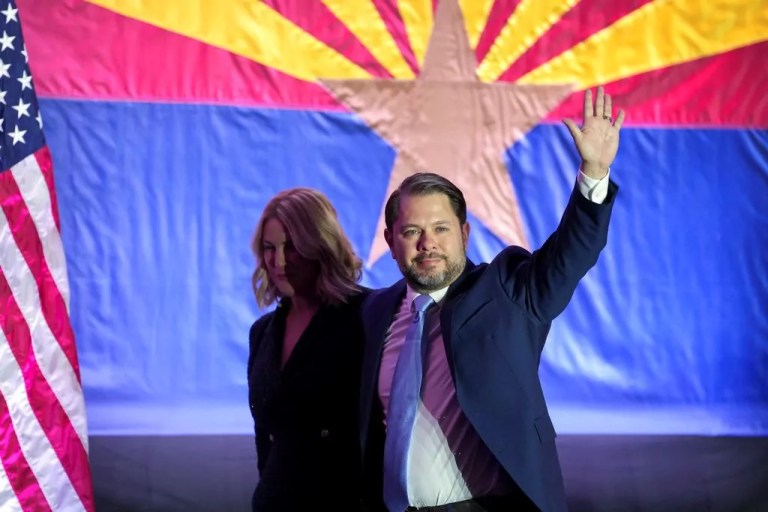 Ruben Gallego defeats Kari Lake for Arizona Senate seat vacated by Sinema