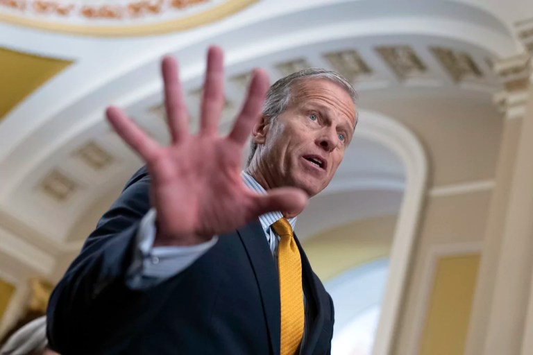 Trump delivers Thune his first big test as Senate GOP leader