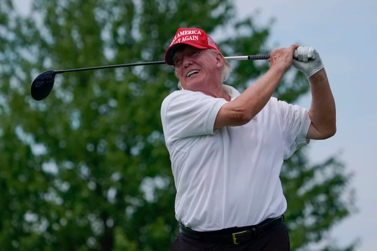 South Korean president prepares golf game for Trump’s return