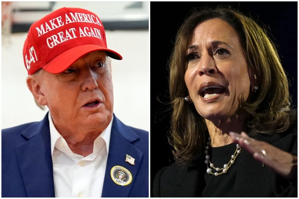 Watch in real time if swing states turn blue or red