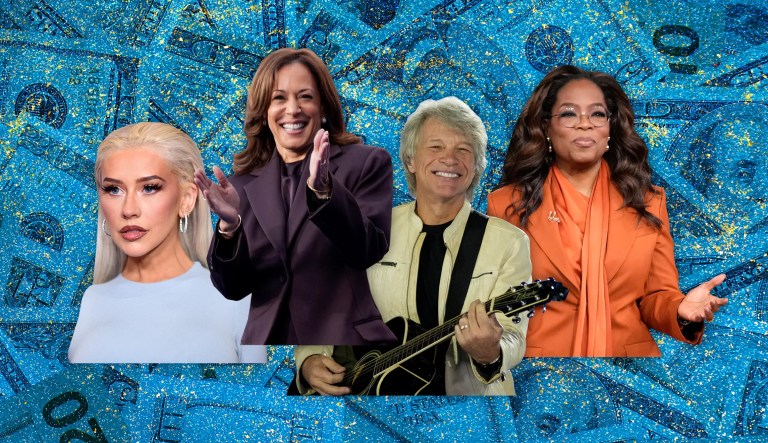 Kamala Harris’s celebrity campaign giveaway