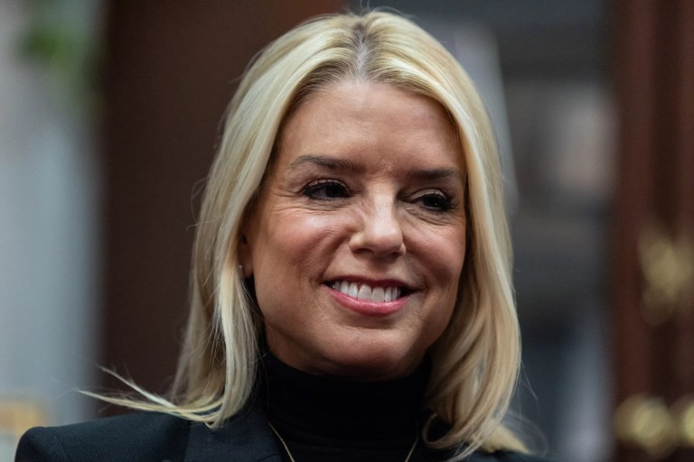 Pam Bondi meets with senators on Monday, Dec. 2, 2024. (Graeme Jennings/Washington Examiner)