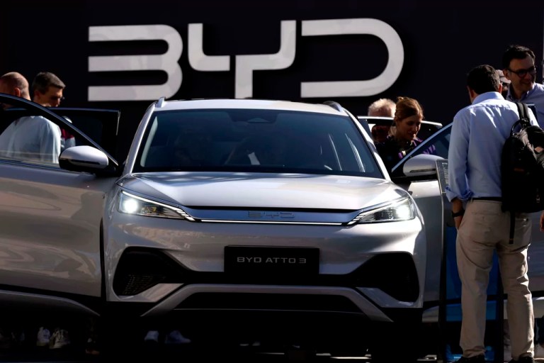 Chinese EV maker set to outstrip Ford and Honda sales in show of dominance