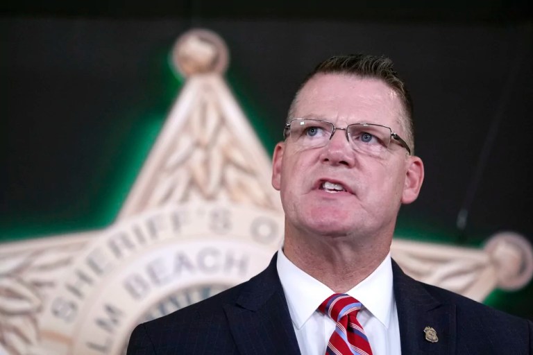 Ronald Rowe Jr., the acting director of the Secret Service, speaks during a news conference by law enforcement officials, Monday, Sept. 16, 2024, at the Palm Beach County Sheriff's Office in West Palm Beach, Fla., to provide an update on the investigation into the apparent assassination attempt of Republican presidential nominee former President Donald Trump. (AP Photo/Wilfredo Lee)