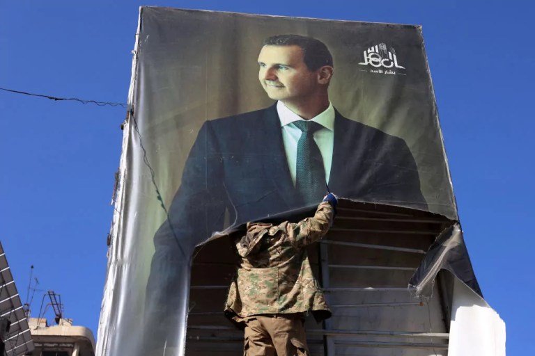 Assad laments ‘terrorist’ control of Syria in first statement since fleeing to Russia