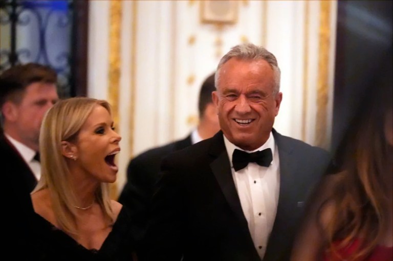 RFK Jr appears naked in Cheryl Hines video promoting her beauty products