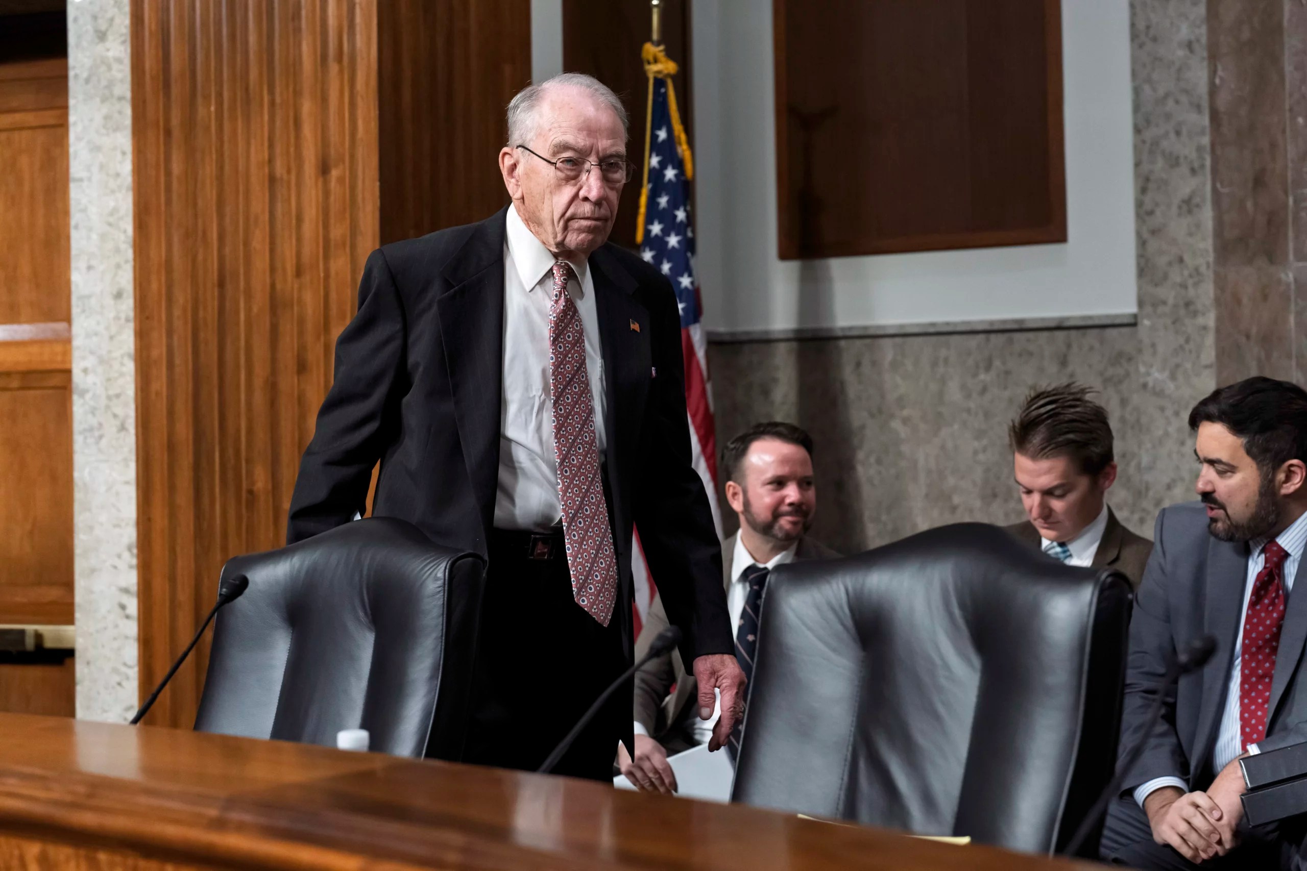 Chuck Grassley has ‘no confidence’ in Christopher Wray to lead FBI