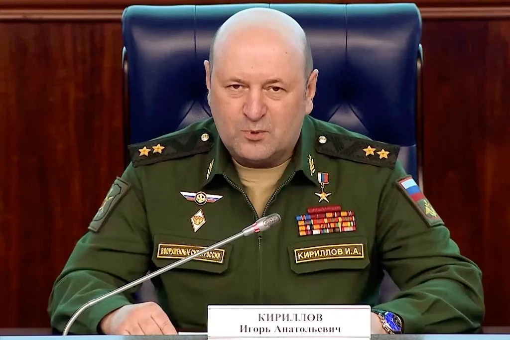 Russian general leading nuclear and chemical forces killed by bomb hiding in scooter