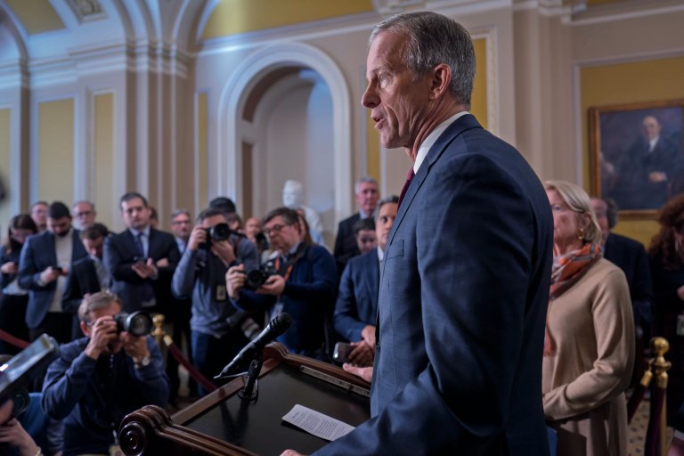 Thune warns GOP not to challenge parliamentarian if immigration fixes get nixed
